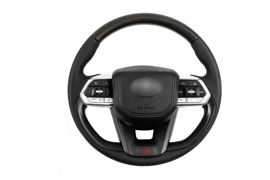 Toyota Land Cruiser 200 2007-2021 рр. Кермо у зборі TLC300-дизайн (дерево) Фото 6