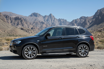 BMW X3 F25 2011-2018 рр. Бокові пороги Line (2 шт., Алюміній) фото 1