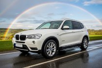 BMW X3 F25 2011-2018 рр. Бокові пороги Rainbow (2 шт., Алюміній) фото 1