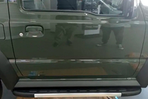 Suzuki Jimny 2018- рр. Бокові пороги Duru (2 шт., Алюміній) фото 5