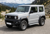 Suzuki Jimny 2018- рр. Бокові пороги Maya V2 (2 шт., Алюміній) фото 1