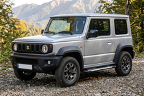 Suzuki Jimny 2018- рр. Бокові пороги Line (2 шт., Алюміній) фото 1