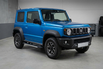 Suzuki Jimny 2018- рр. Бокові пороги RedLine (2 шт., Алюміній) фото 1