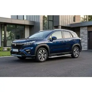 Бокові пороги Tayga V2 (2 шт., Алюміній) фото 1