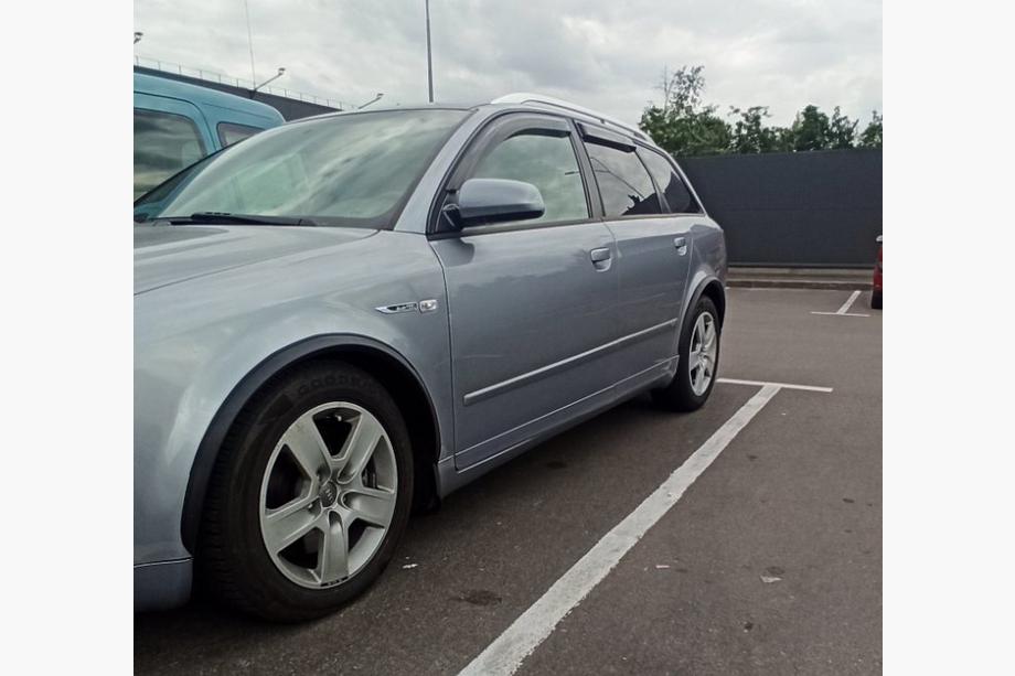 Audi A4 B6 2000-2004 рр. Накладки на арки (4 шт, чорні, ABS-пластик) Фото 3