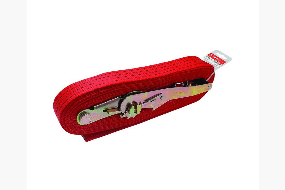 Ремінь стяжний з храповим механізмом та металевими гаками 4 тонни 10 м RT-004 PROSWISSCAR Image