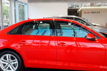 Audi A4 B9 2015-2024 рр. Вітровики Sedan (4 шт, HIC) фото 1