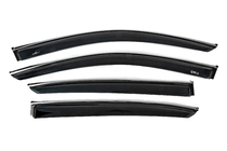 Honda Accord IX 2013-2017 рр. Вітровики SD з хромом молдингом для USA (4 шт, HIC) фото 1