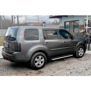 Вітровики (4 шт, HIC) Honda Pilot 2008-2015 рр. фото 2
