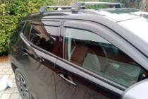 Jeep Compass 2016- рр. Вітровики (4 шт, HIC) фото 2