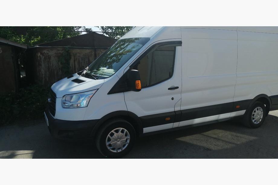 Ford Transit 2014- рр. Вітровики (2 шт., Sunplex Sport) Фото 2