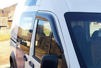 Ford Connect 2010-2013 рр. Вітровики (2 шт., Sunplex Sport) фото 1