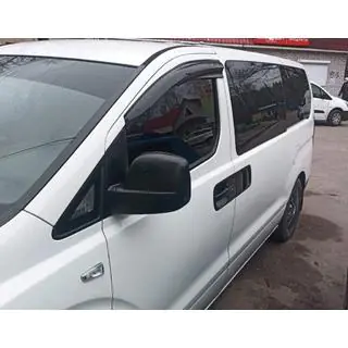Вітровики (2 шт., Sunplex Sport) Hyundai H300, H1, Starex 2008-2020 рр. фото 2