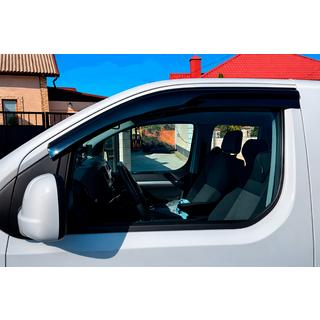 Вітровики (2 шт., Sunplex Sport) Peugeot Traveller 2017- рр. фото 1