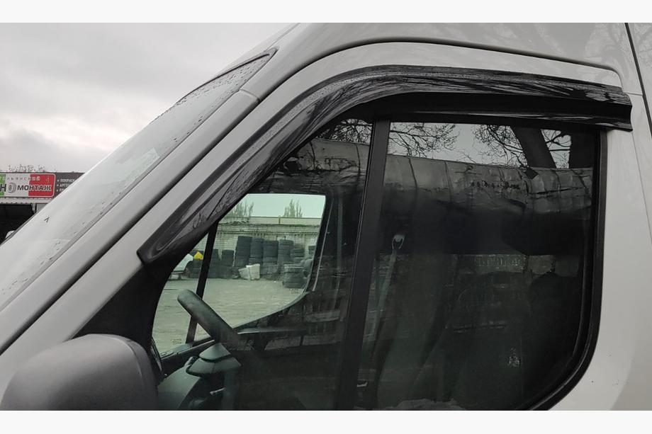 Nissan NV400 2010-2024 рр. Вітровики (2 шт., Sunplex Sport) Фото 5
