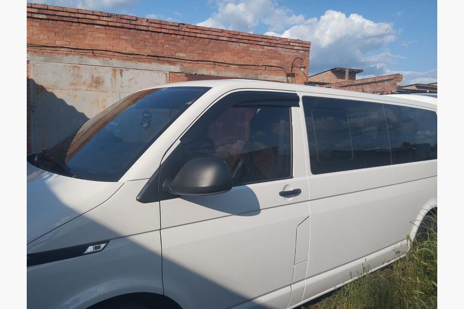 Volkswagen T6 2015-2024 рр. Вітровики (2 шт., Sunplex Sport) Фото 9
