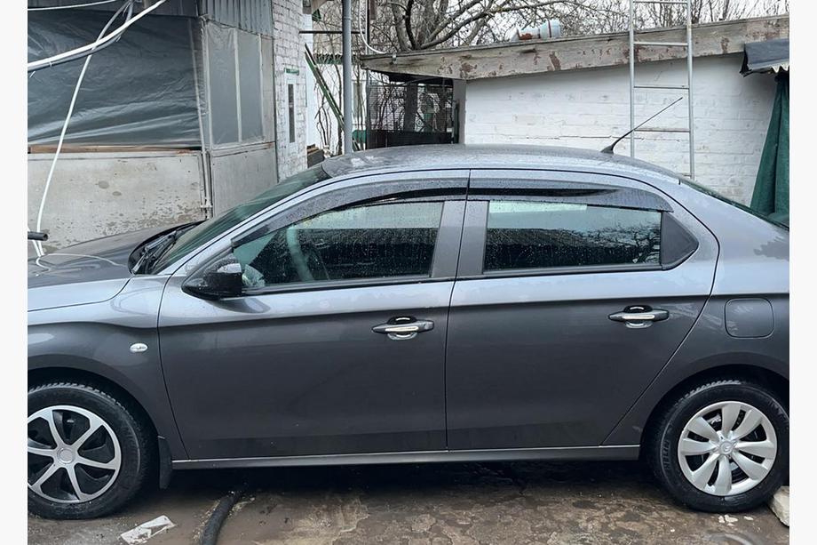 Citroen C-Elysee 2013-2022 рр. Вітровики (4 шт., Sunplex Sport) Image