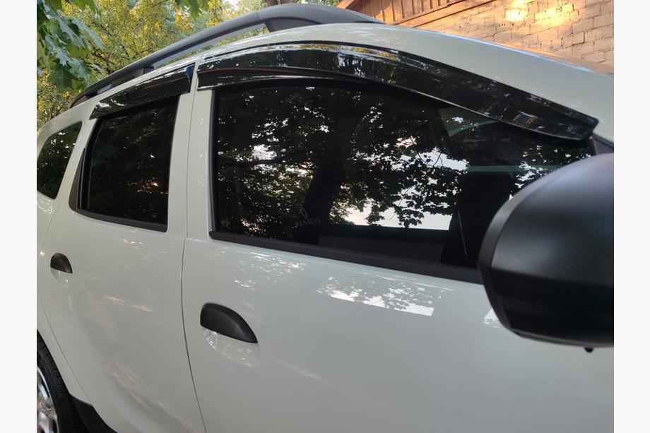 Dacia Duster 2018-2024 рр. Вітровики (4 шт., Sunplex Sport) Фото 2