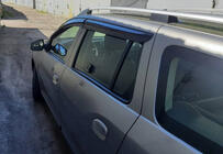 Renault Logan MCV 2013-2022 рр. Вітровики (4 шт., Sunplex Sport) фото 2