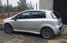 Fiat Punto Grande/EVO 2006-2018 рр. Вітровики (4 шт., Sunplex Sport) фото 3