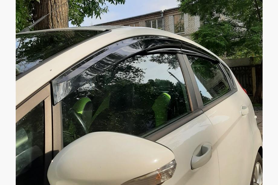Ford Fiesta 2008-2017 рр. Вітровики (4 шт., Sunplex Sport) Фото 9