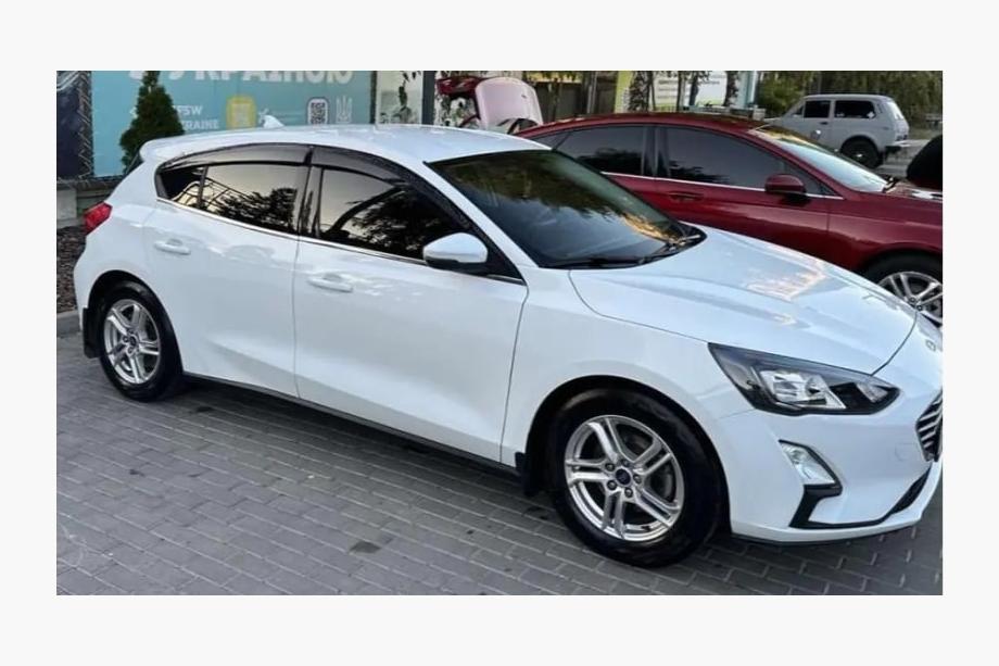 Ford Focus IV 2018- рр. Вітровики HB/SD (4 шт., Sunplex Sport) Image