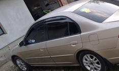 Honda Civic Sedan VII 2001-2006 рр. Вітровики (4 шт., Sunplex Sport) фото 7