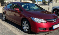 Honda Civic Sedan VIII 2006-2011 рр. Вітровики (4 шт., Sunplex Sport) фото 4