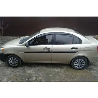 Вітровики (4 шт., Sunplex Sport) Hyundai Accent 2006-2010 рр. фото 2