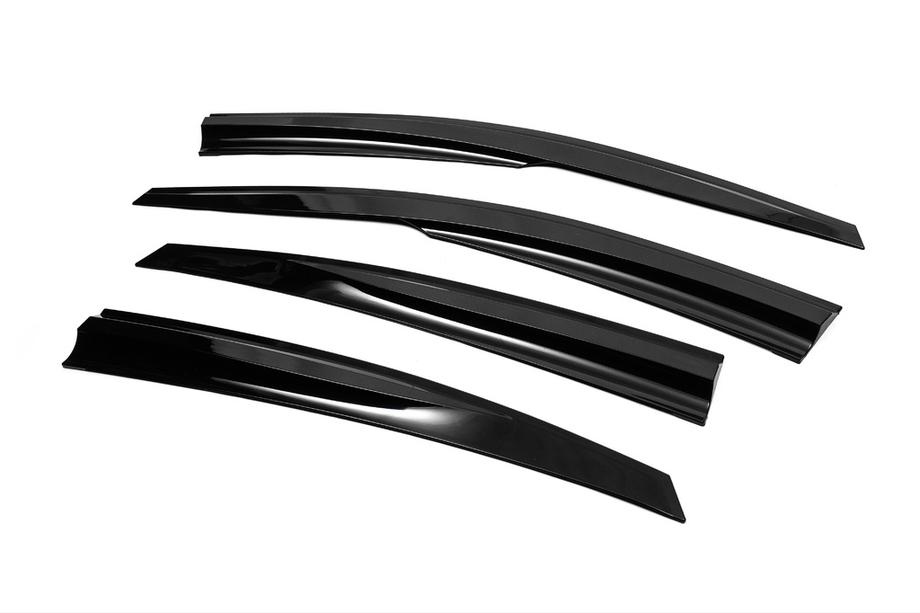 Hyundai Accent 2011-2017 рр. Вітровики SD (4 шт., Sunplex Sport) Фото 12