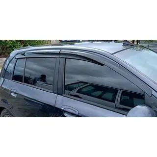 Вітровики (4 шт., Sunplex Sport) Hyundai Getz 2002- рр. фото 1