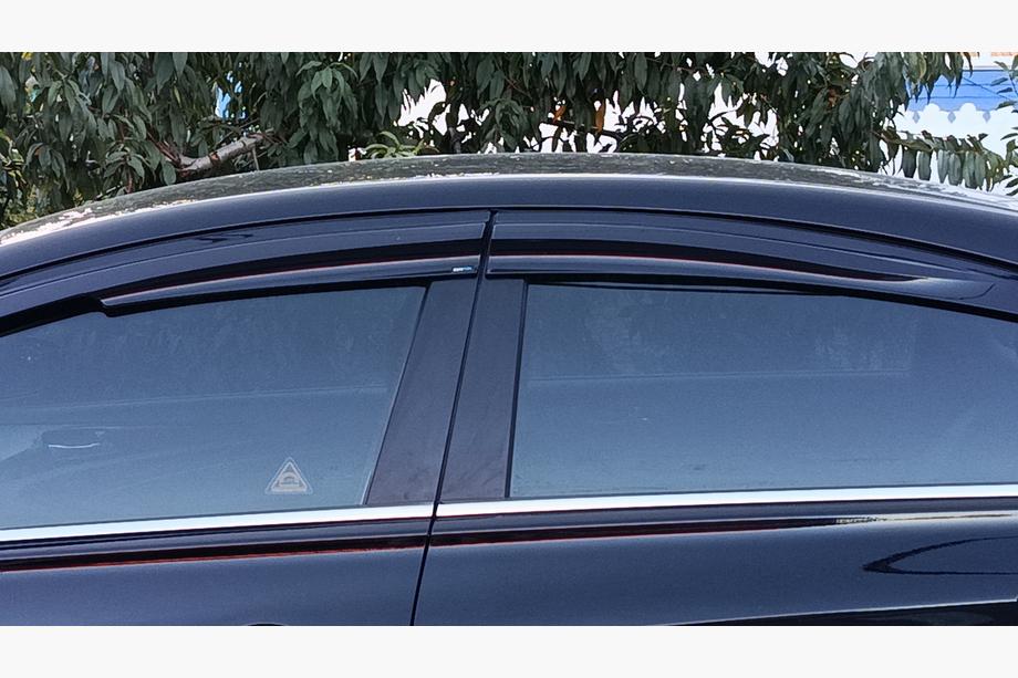 Hyundai Sonata YF 2010-2014 рр. Вітровики (4 шт., Sunplex Sport) Фото 7