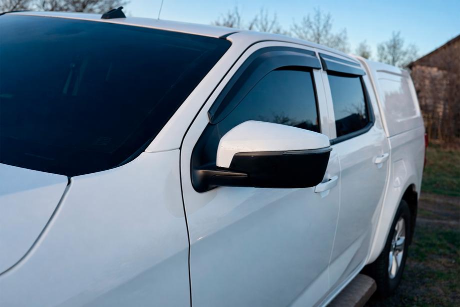 Isuzu D-Max 2019- рр. Вітровики (4 шт., Sunplex Sport) Фото 8