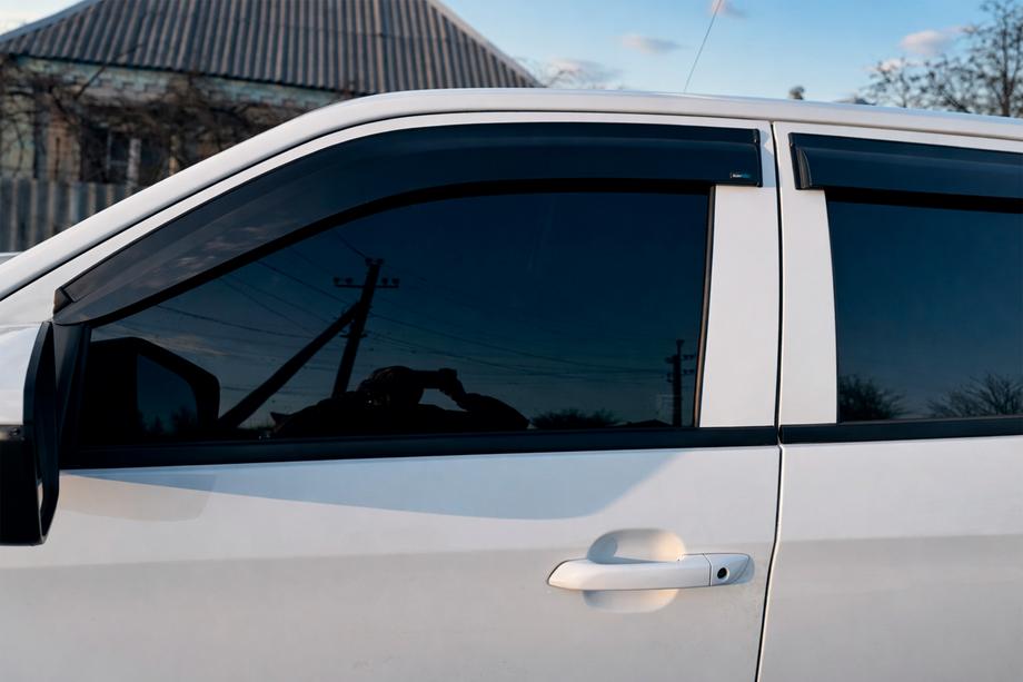 Isuzu D-Max 2019- рр. Вітровики (4 шт., Sunplex Sport) Фото 10