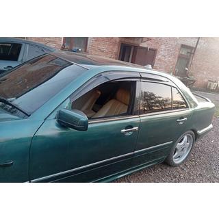 Вітровики SD (4 шт., Sunplex Sport) Mercedes E-class W210 1995-2002 рр. фото 2