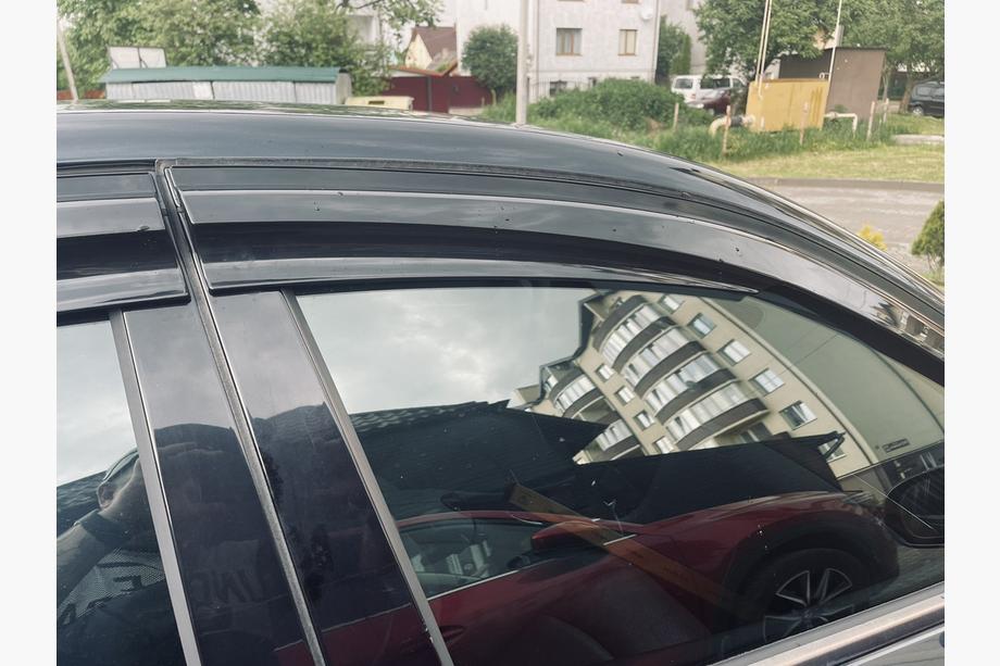 Mercedes E-class W211 2002-2009 рр. Вітровики SD (4 шт., Sunplex Sport) Фото 4