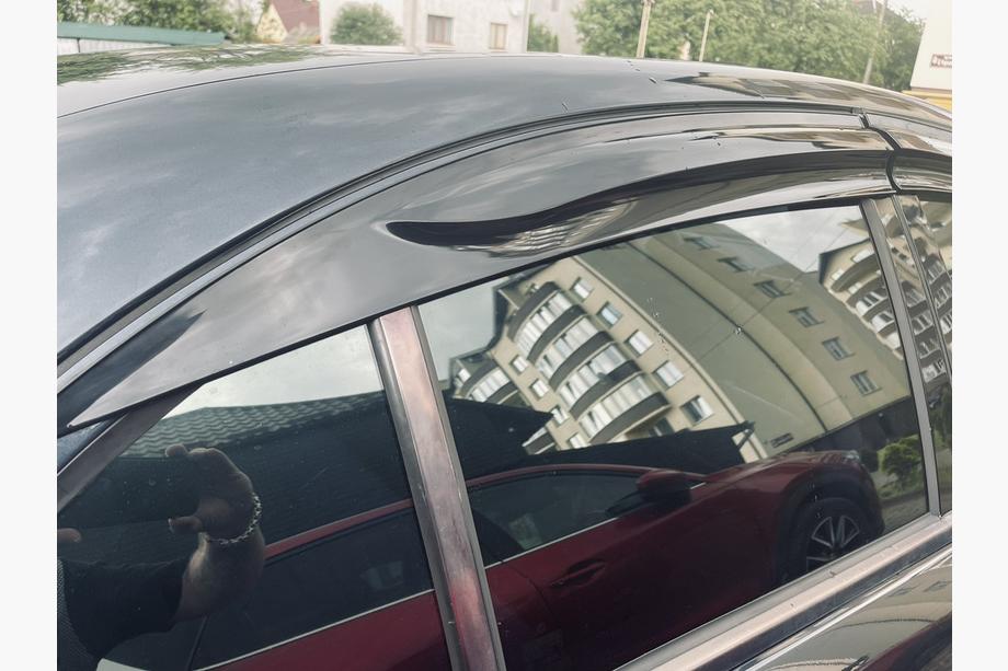 Mercedes E-class W211 2002-2009 рр. Вітровики SD (4 шт., Sunplex Sport) Фото 5