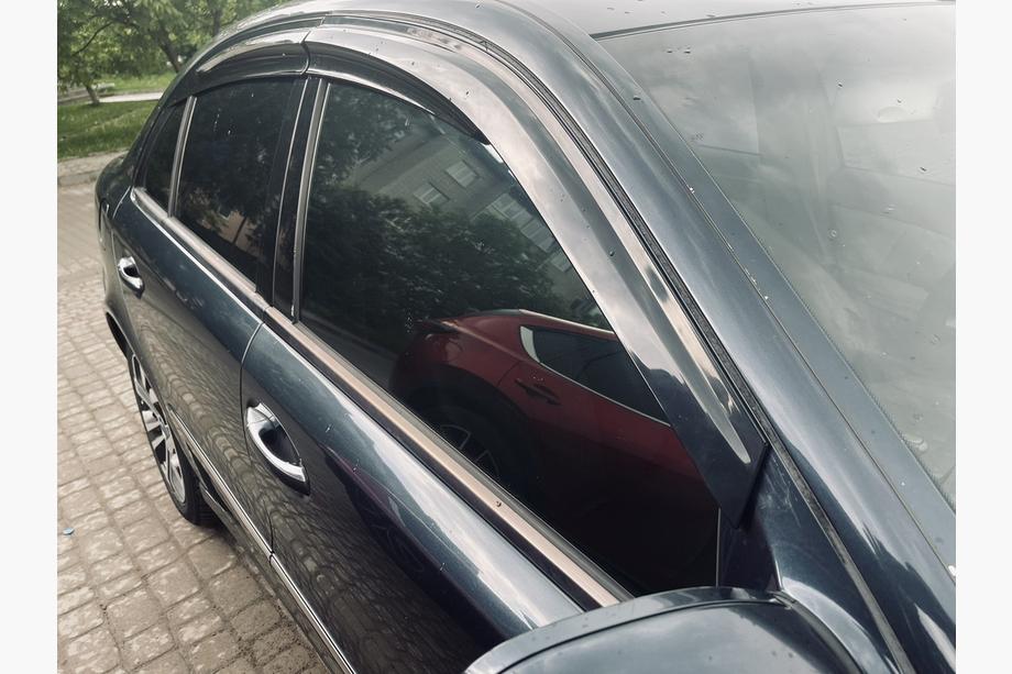 Mercedes E-class W211 2002-2009 рр. Вітровики SD (4 шт., Sunplex Sport) Фото 3
