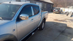 Mitsubishi L200 2006-2015 рр. Вітровики (4 шт., Sunplex Sport) фото 7