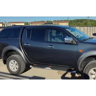 Вітровики (4 шт., Sunplex Sport) Mitsubishi L200 2006-2015 рр. фото 3