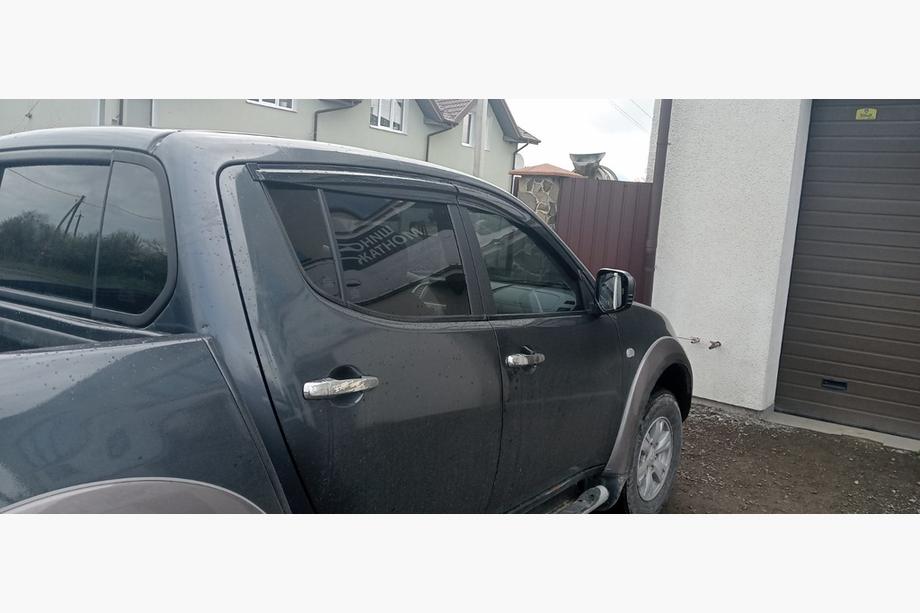 Mitsubishi L200 2006-2015 рр. Вітровики (4 шт., Sunplex Sport) Фото 6