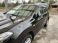 Nissan Qashqai 2010-2014 рр. Вітровики (4 шт., Sunplex Sport) фото 6