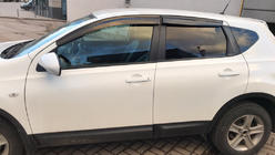 Nissan Qashqai 2010-2014 рр. Вітровики (4 шт., Sunplex Sport) фото 1
