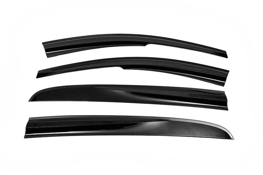 Opel Astra H 2004-2013 рр. Вітровики HB (4 шт., Sunplex Sport) Фото 3