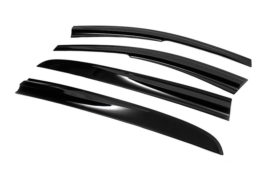 Opel Astra H 2004-2013 рр. Вітровики HB (4 шт., Sunplex Sport) Фото 4
