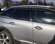 Peugeot 3008 2016-2023 рр. Вітровики (4 шт., Sunplex Sport) фото 2