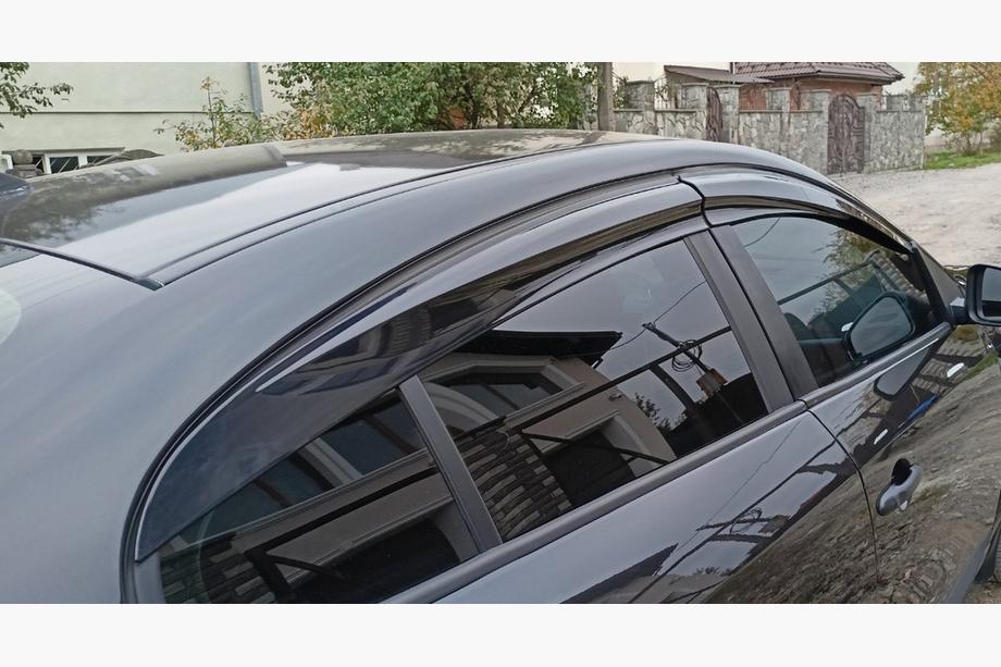 Renault Fluence 2009-2016 рр. Вітровики (4 шт., Sunplex Sport) Фото 2