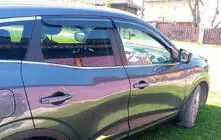 Renault Kadjar 2015-2022 рр. Вітровики (4 шт., Sunplex Sport) фото 5