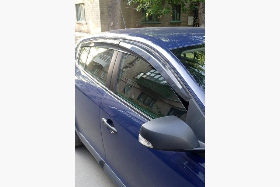 Renault Megane III 2009-2016 рр. Вітровики HB (4 шт., Sunplex Sport) Фото 5
