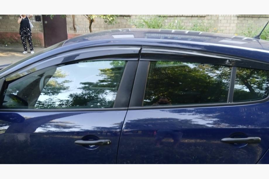 Renault Megane III 2009-2016 рр. Вітровики HB (4 шт., Sunplex Sport) Фото 8